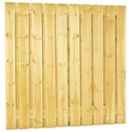 Houten schutting  21 planks privacy scherm 180x180 cm, Tuin en Terras, Ophalen of Verzenden, Nieuw