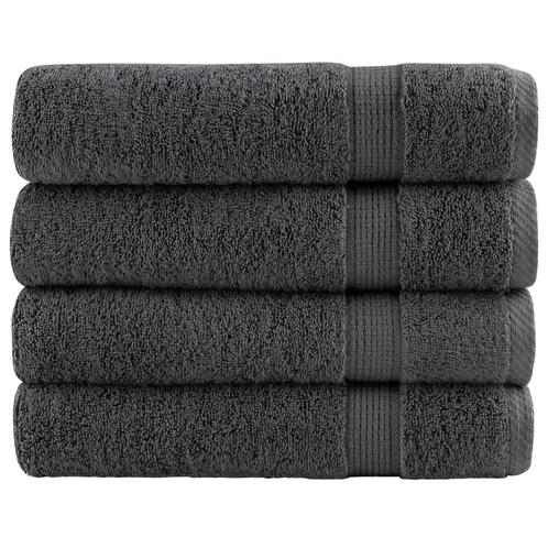 vidaXL Badhanddoeken SOLUND 4 st 600 g/m² 70x140 cm, Huis en Inrichting, Badkamer | Badtextiel en Accessoires, Nieuw, Verzenden