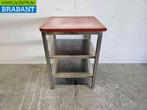 RVS Polyethyleen PE Snijtafel Werktafel 70 x 70 x 92 cm, Zakelijke goederen, Horeca | Keukenapparatuur, Ophalen of Verzenden, Gebruikt
