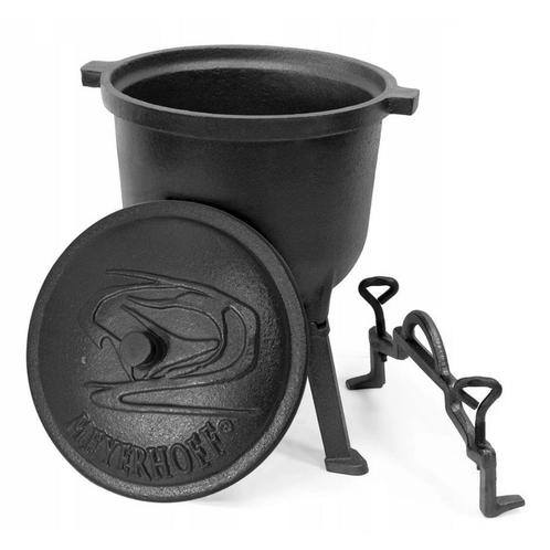 Meyerhoff outdoor Dutch oven gietijzeren pan/ heksenketel op, Huis en Inrichting, Keuken | Potten en Pannen, Ophalen of Verzenden