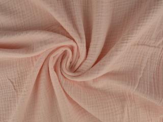 Mousseline stof – Baby roze, Hobby en Vrije tijd, Stoffen en Lappen, 120 cm of meer, 200 cm of meer, Roze, Nieuw, Katoen, Ophalen of Verzenden