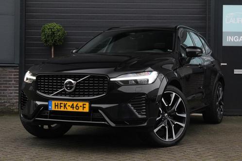 Zakelijke Lease |  Volvo XC60 2.0 T6 Plug-in hybrid AWD R-De, Auto's, Volvo, Dealer onderhouden, Lease, Zwart, Automaat, SUV of Terreinwagen
