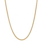 Gouden vossenstaart collier 14 krt, Ophalen of Verzenden, Nieuw