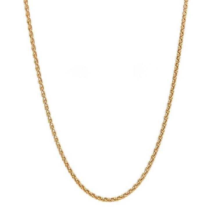 Gouden vossenstaart collier 14 krt, Sieraden, Tassen en Uiterlijk, Kettingen, Nieuw, Ophalen of Verzenden
