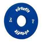 VirtuFit Olympische Fractional Plate - Bumper Plate -  2 kg, Verzenden, Nieuw, Halterschijven