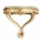 Wandrek - Hout, Onyx - Mensola barocco, Antiek en Kunst