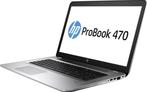 HP Probook 470 G4 | Intel i7 7e Gen | 256 SSD | Windows 11, 256 GB, Met videokaart, Qwerty, Refurbished