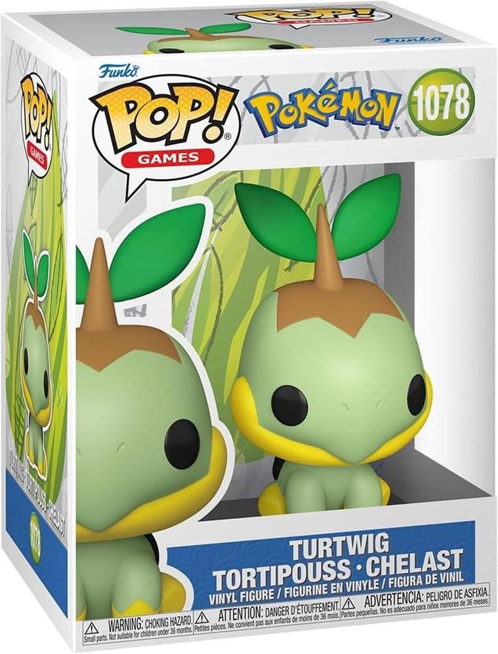 Funko Pop! - Pokemon - Turtwig #1078 | Funko - Hobby, Verzamelen, Poppetjes en Figuurtjes