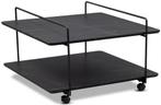 M2 Kollektion Doppio Marmerlook Zwart Salontafel, Ophalen of Verzenden, Nieuw