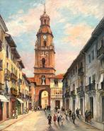 Ramón López Muñoz (1905-1983) (lópez-ramón) - Torre del, Antiek en Kunst