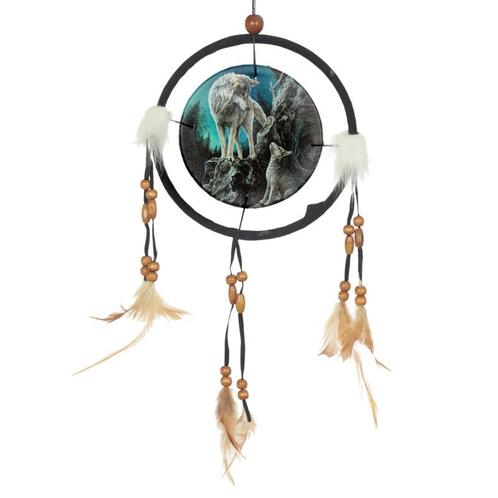 Dromenvanger wolf 16cm Lisa Parker - guidance wolf NIEUW, Huis en Inrichting, Woonaccessoires | Overige, Nieuw, Ophalen of Verzenden