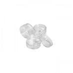 Plastic Potjes 5ml  Transparant     1 stuks, Ophalen of Verzenden, Nieuw