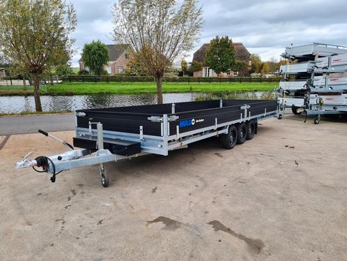 Hulco Medax-3 3500 KG Plateau Tridem Go-Getter voorraadactie, Auto diversen, Aanhangers en Bagagewagens, Nieuw