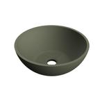 Waskom Arcqua Prince Opbouw 38x14 cm Rond Mat Groen, Ophalen of Verzenden, Nieuw, Overige typen