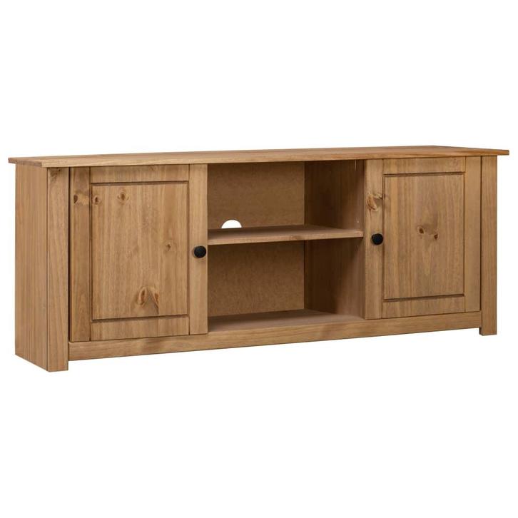 vidaXL Tv-kast Panama Range 120x40x50 cm massief grenenhout, Huis en Inrichting, Kasten | Televisiemeubels, 25 tot 50 cm, Nieuw