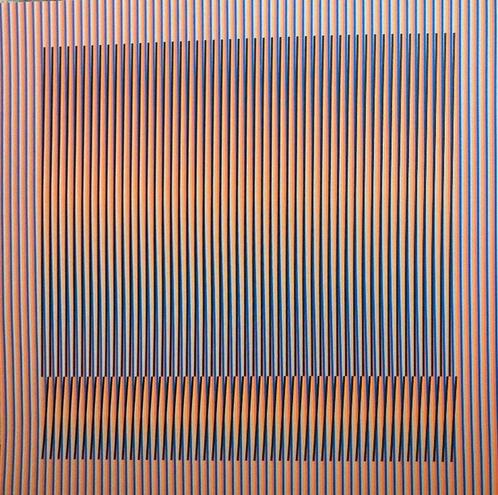 Carlos Cruz-Diez (1923-2019) - Induction chromatique -, Antiek en Kunst, Antiek | Overige Antiek