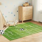 vidaXL Kindervloerkleed voetbalveld wasbaar antislip 160x230, Huis en Inrichting, Verzenden, Nieuw, Groen