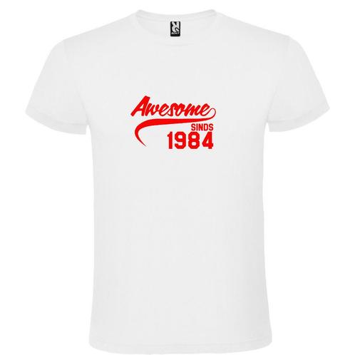 Awesome sinds 1984, Kleding | Heren, T-shirts, Overige kleuren, Nieuw, Overige maten, Verzenden