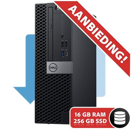 Dell Optiplex 7060 SFF Ci7-8700 | 256GB | 16GB | UHD | W11P, Computers en Software, Desktop Pc's, 4 Ghz of meer, SSD, Zo goed als nieuw