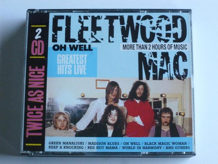 Fleetwood Mac - Oh Well / 21 Greatest Hits Live (2 CD), Cd's en Dvd's, Cd's | Jazz en Blues, Zo goed als nieuw, Verzenden