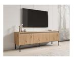 Meubella TV-Meubel Timoteo eiken 170 cm, Huis en Inrichting, Kasten | Televisiemeubels, Overige materialen, Verzenden, 150 tot 200 cm
