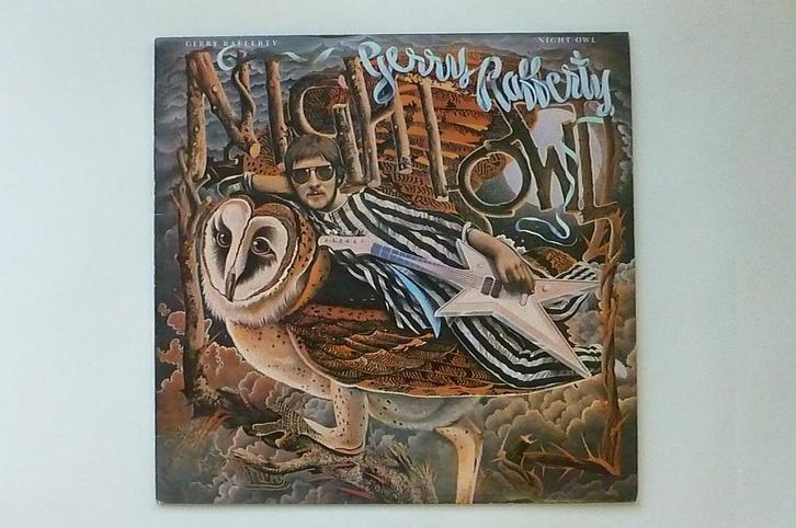 Gerry Rafferty - Night Owl (LP holland), Cd's en Dvd's, Vinyl | Pop, Zo goed als nieuw, Verzenden