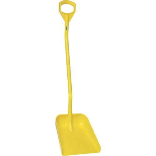 Vikan Hygiene schop geel lange steel, Huis en Inrichting, Schoonmaakartikelen, Verzenden