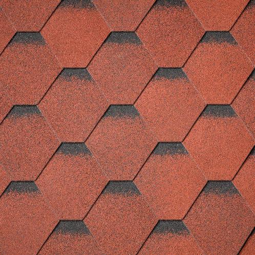 IKO shingle ArmourShield Plus Tile Red Ultra (20) - 2,00 m2, Doe-het-zelf en Verbouw, Overige Doe-het-zelf en Verbouw, Ophalen of Verzenden
