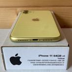 Apple IPhone 11 64GB geel + garantie, Telecommunicatie, Mobiele telefoons | Apple iPhone, Ophalen of Verzenden, Gebruikt