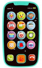 Bo Jungle B-Mijn Eerste Smartphone Blauw Speelgoed Telefoon, Kinderen en Baby's, Speelgoed | Babyspeelgoed, Verzenden, Nieuw