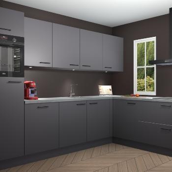 Onyxgrijze keuken Paramaribo 11511, Huis en Inrichting, Keuken | Complete keukens, Verzenden