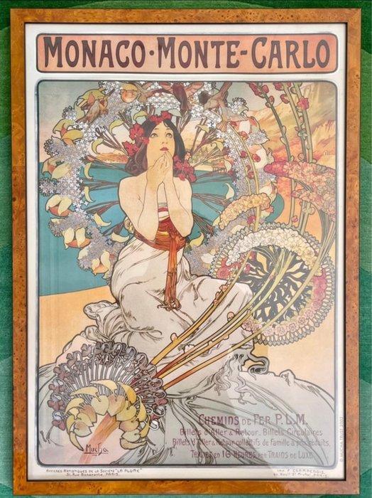 Alphonse Mucha - MONACO-MONTE-CARLO - Jaren 2000, Antiek en Kunst, Kunst | Tekeningen en Foto's