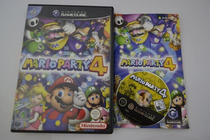 Mario Party 4 (GC HOL), Spelcomputers en Games, Games | Nintendo GameCube, 1 speler, Zo goed als nieuw, Verzenden