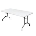 Inklapbare tafel - rechthoekig - wit 183cm, Zakelijke goederen, Horeca | Keukenapparatuur, Verzenden, Nieuw in verpakking