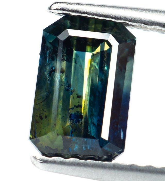 Zonder Minimumprijs Saffier - 1.43 ct - Gem Report Antwerp, Sieraden, Tassen en Uiterlijk, Edelstenen