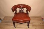 James Winter & Sons (1823-1882) - Loungestoel met voetenbank, Antiek en Kunst
