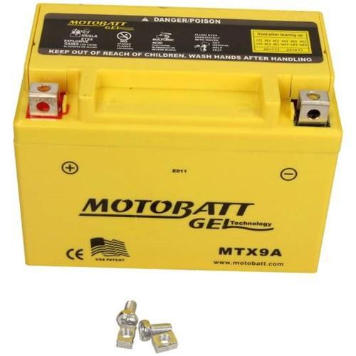 Motobatt Gel Accu Mtx9A 12V 9Ah 140A 151X88X105, Computers en Software, Laptop-opladers, Verzenden