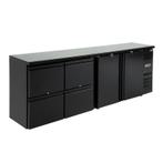 Bar koelwerkbank 2 deuren | 4 verstelbare roosters & 4 la..., Zakelijke goederen, Horeca | Keukenapparatuur, Verzenden, Nieuw in verpakking