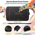 Grafische Tekentablet 10 Inch 16K Druk met Scroll Wheel, Computers en Software, Tekentablets, Verzenden, Nieuw