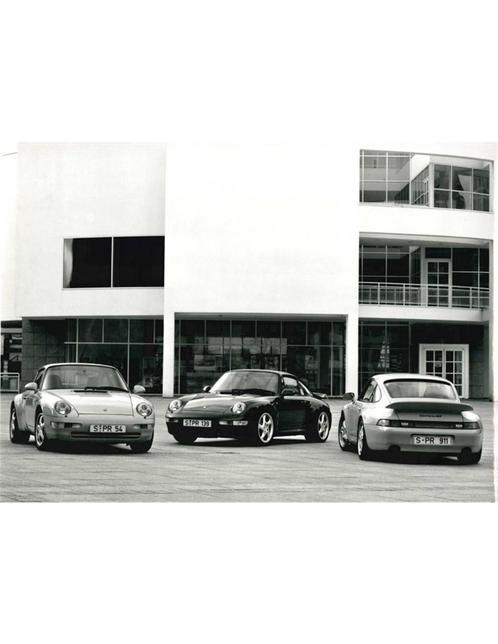 1995-1996 PORSCHE 911 CARRERA 4 | 911 TURBO | 911 CARRERA, Boeken, Auto's | Folders en Tijdschriften, Porsche