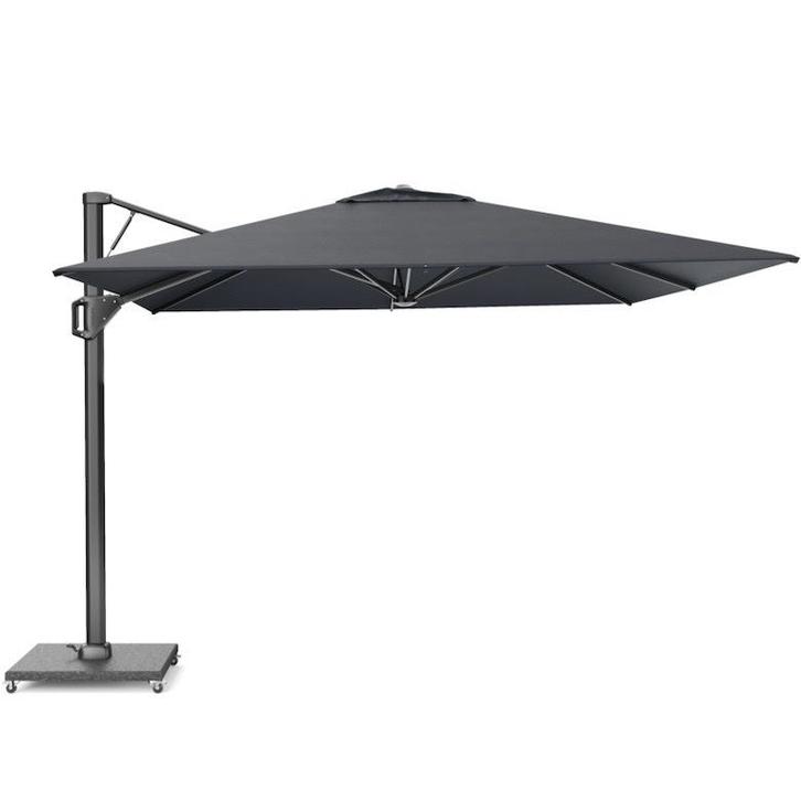 Beaufort premium zweefparasol 320x320 cm faded black, Tuin en Terras, Parasols, Nieuw, Ophalen of Verzenden