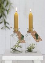 Kaarsen Taper Honinggeel 11 cm set 7 stuks, Ophalen of Verzenden, Nieuw