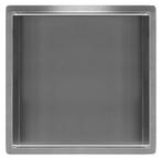 Inbouwnis BWS Elegance 30x30x10 cm RVS, Ophalen of Verzenden, Nieuw, Bad