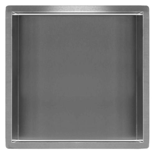 Inbouwnis BWS Elegance 30x30x10 cm RVS, Doe-het-zelf en Verbouw, Sanitair, Bad, Nieuw, Ophalen of Verzenden