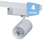 LED RAILVERLICHTING EOS WIT 4 SPOTS + 4M RAILS