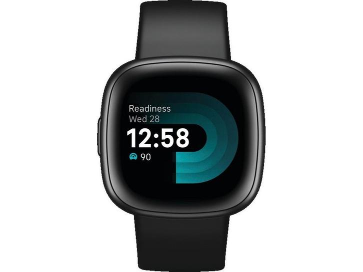 Fitbit Versa 4 - Smartwatch - 40+ trainingsmodi GPS 50m, Sieraden, Tassen en Uiterlijk, Smartwatches, Zo goed als nieuw, Verzenden