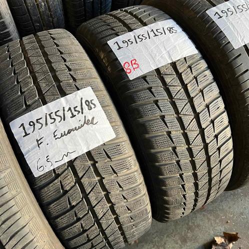 2 x Falken Eurowinter 195-55-15 Winterbanden 6,5mm, Auto-onderdelen, Banden en Velgen, 15 inch, Winterbanden, 195 mm, Personenwagen