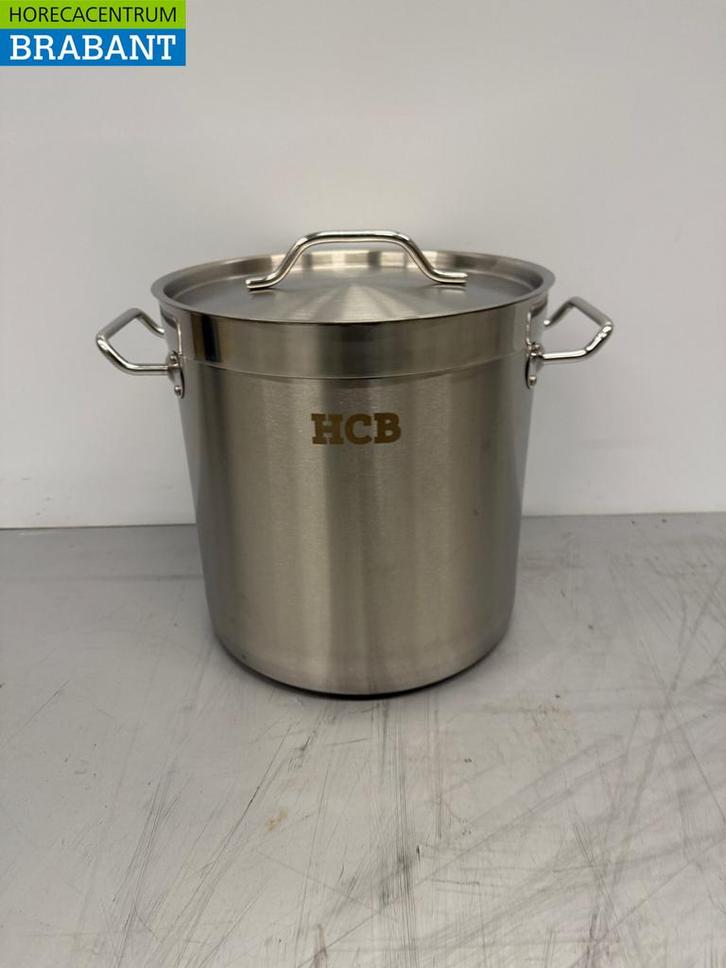 RVS Soeppan Kookpan Pan Inductie 26 x 26 cm 12 liter Horeca, Zakelijke goederen, Horeca | Keukenapparatuur, Nieuw zonder verpakking