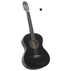 vidaXL Gitaar klassiek beginner 4/4 39 lindenhout zwart, Muziek en Instrumenten, Snaarinstrumenten | Gitaren | Akoestisch, Verzenden