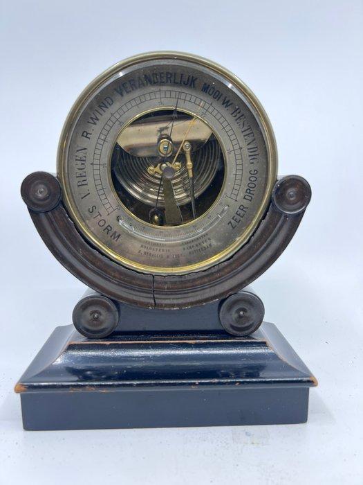 Holosteric aneroid barometer - Hout, Messing - In losse, Antiek en Kunst, Antiek | Overige Antiek